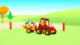 Helper Cars Kids Cartoon About Trucks & Cars at the Farm 