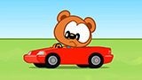 Children Learn To Drive And Beat A Home Monster | Cute Family In Fun Cartoon For Kids 