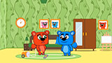 The Beach, Hide And Seek And Games With Cute Bears - Funny Cartoon For Children